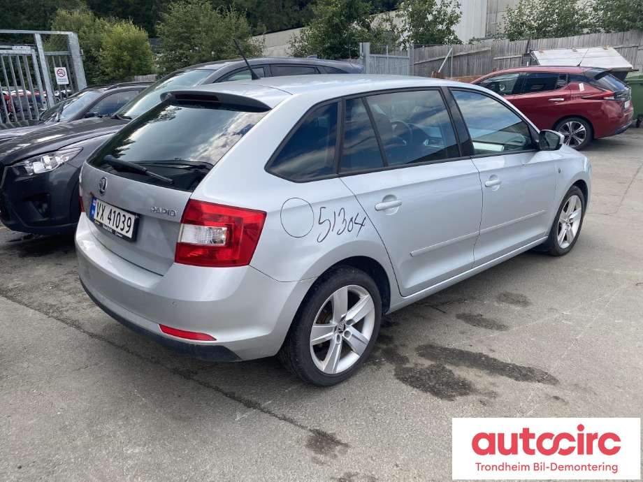 Škoda Rapid 2012-2019 , Motorkode: CBZA, Girkassekode: LGQ