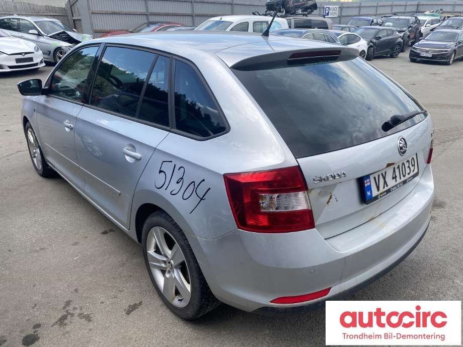 Škoda Rapid 2012-2019 , Motorkode: CBZA, Girkassekode: LGQ