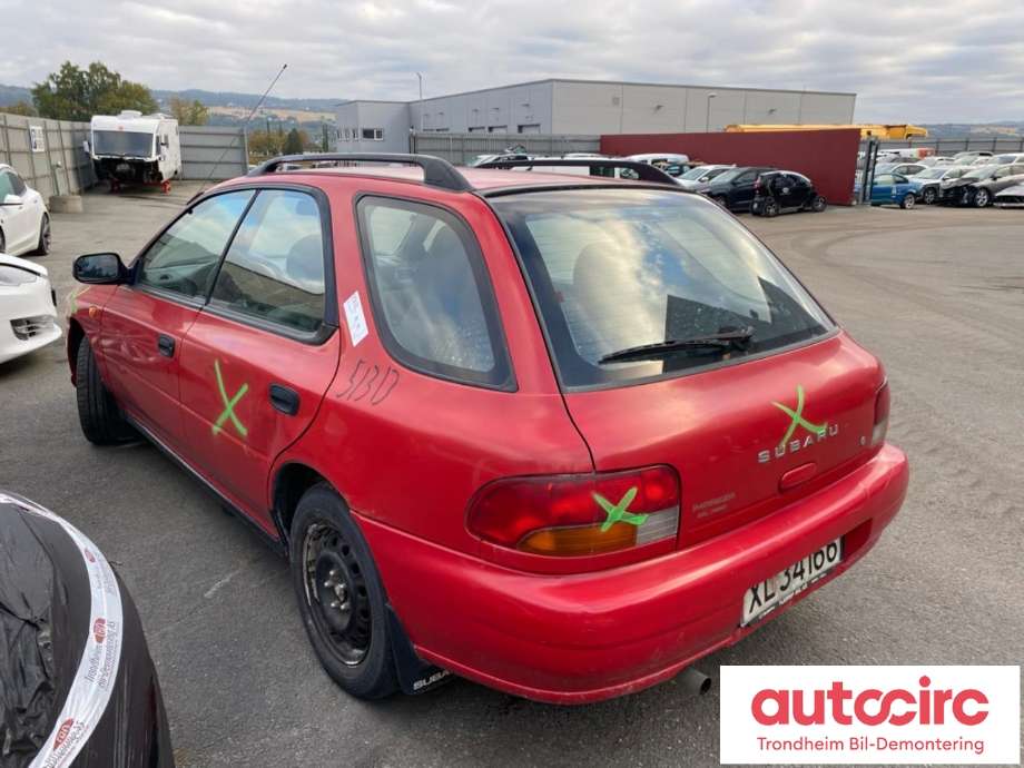 Subaru Impreza 1995-2000 (Type I, Fase 2) , Motorkode: EJ16, Girkassekode: TY754XY1AA