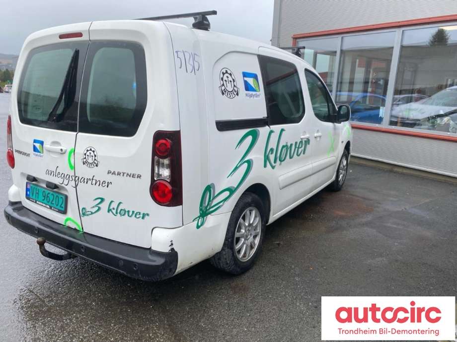Peugeot Partner 2015-2019 (Type II, Fase 2) , Motorkode: BHY, Girkassekode: 1609983380