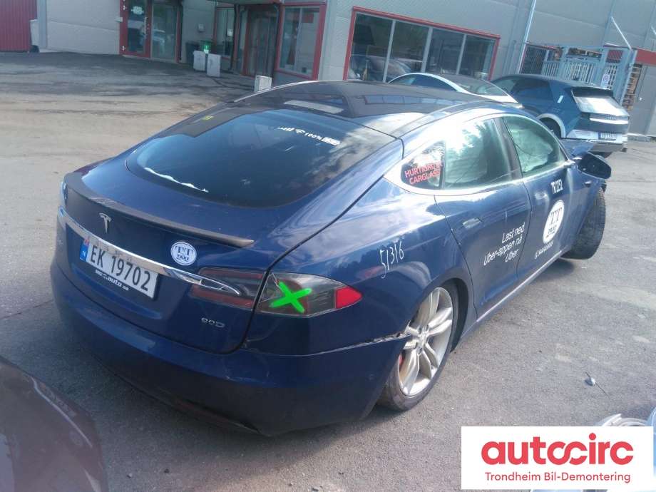 Tesla Model S 2016-2021 (Fase 2) , Motorkode: L2S, Girkassekode: 