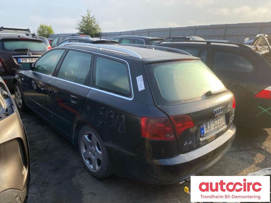Audi A4 2004-2008 (Type III) (B7) (B7), Motorkode: BRE, Girkassekode: GYJ