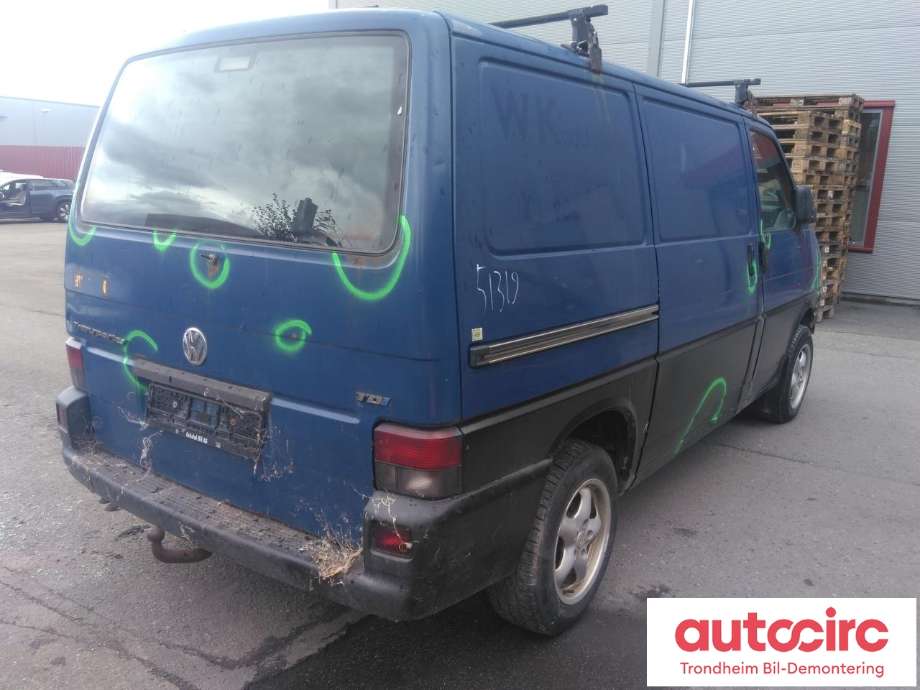 VW Transporter / Caravelle 1990-2003 (T4) (T4), Motorkode: AJT, Girkassekode: 