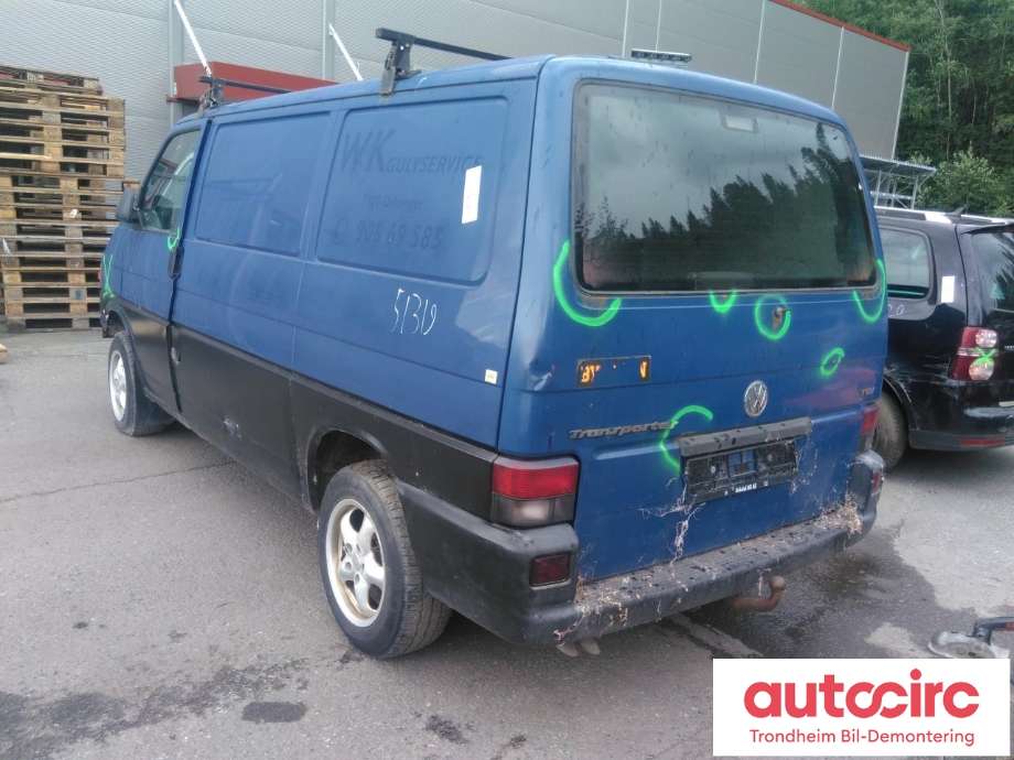 VW Transporter / Caravelle 1990-2003 (T4) (T4), Motorkode: AJT, Girkassekode: 