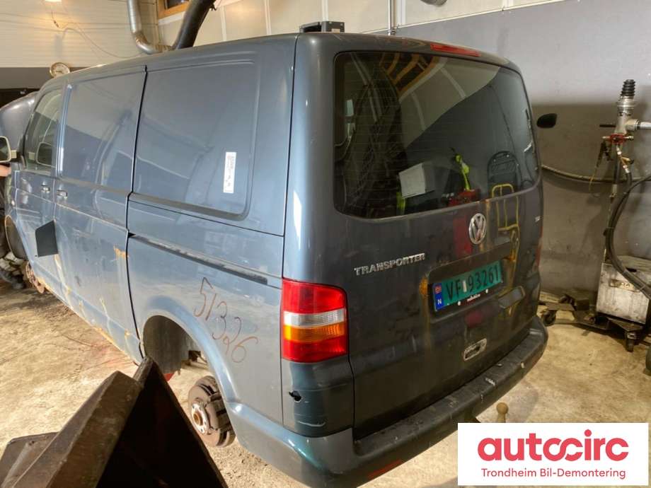 VW Transporter / Caravelle 2003-2009 (Fase 1) (T5) (T5), Motorkode: BRS, Girkassekode: JQT
