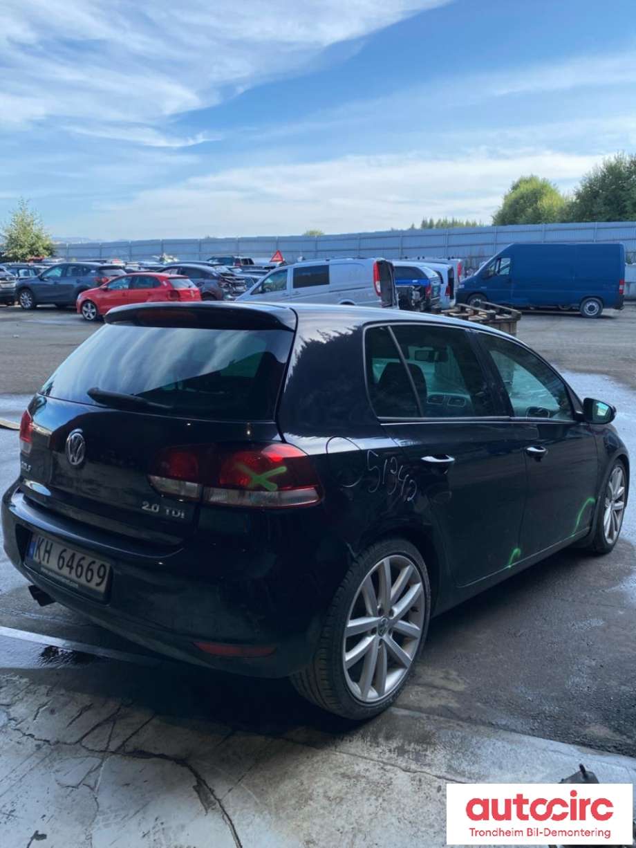 VW Golf VI 2008-2012 , Motorkode: CBA, Girkassekode: 