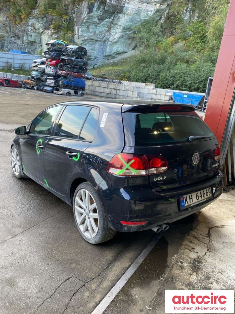 VW Golf VI 2008-2012 , Motorkode: CBA, Girkassekode: 
