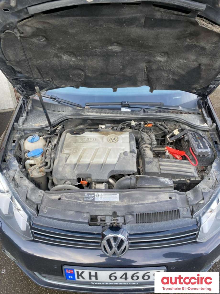 VW Golf VI 2008-2012 , Motorkode: CBA, Girkassekode: 