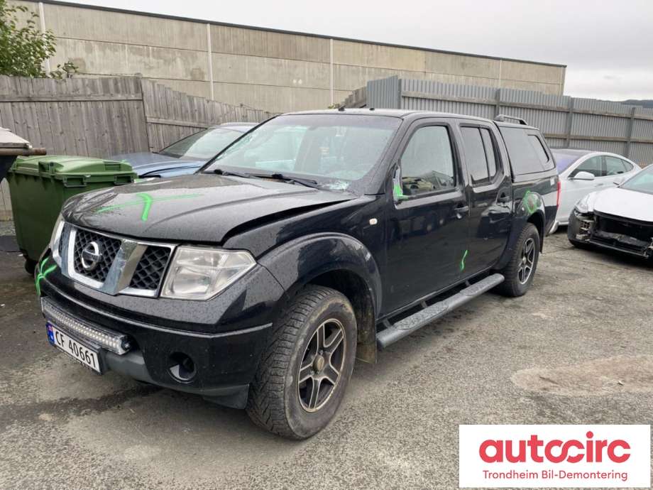 Nissan Navara 2005-2010 (Fase 1) (D40) (D40), Motorkode: YD25DDTI, Girkassekode: 310003X40D