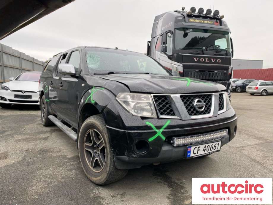 Nissan Navara 2005-2010 (Fase 1) (D40) (D40), Motorkode: YD25DDTI, Girkassekode: 310003X40D
