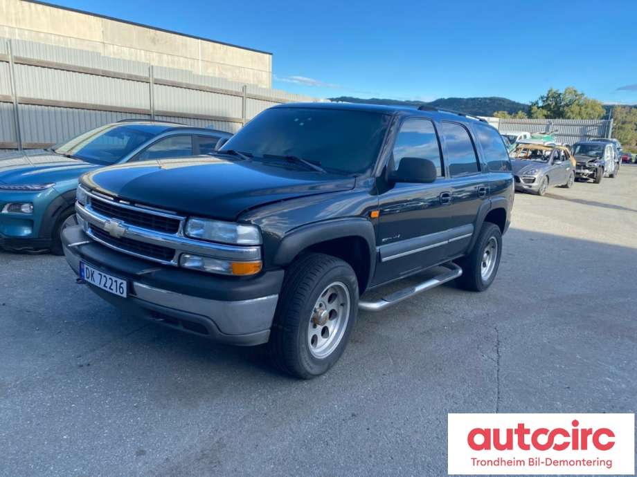 Chevrolet Tahoe 2001-2005 (Type II) , Motorkode: T, Girkassekode: 24229175