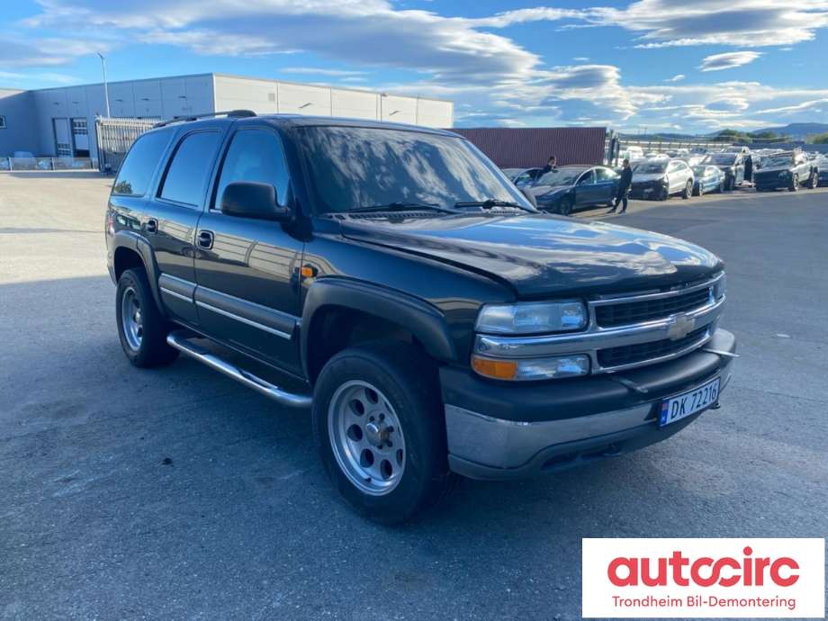 Chevrolet Tahoe 2001-2005 (Type II) , Motorkode: T, Girkassekode: 24229175