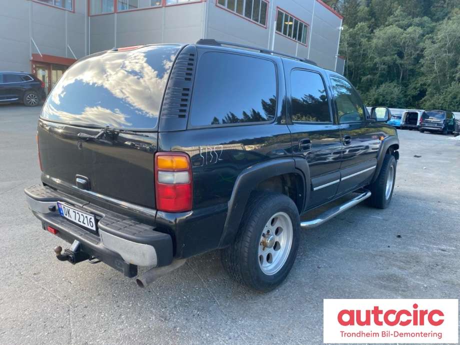 Chevrolet Tahoe 2001-2005 (Type II) , Motorkode: T, Girkassekode: 24229175