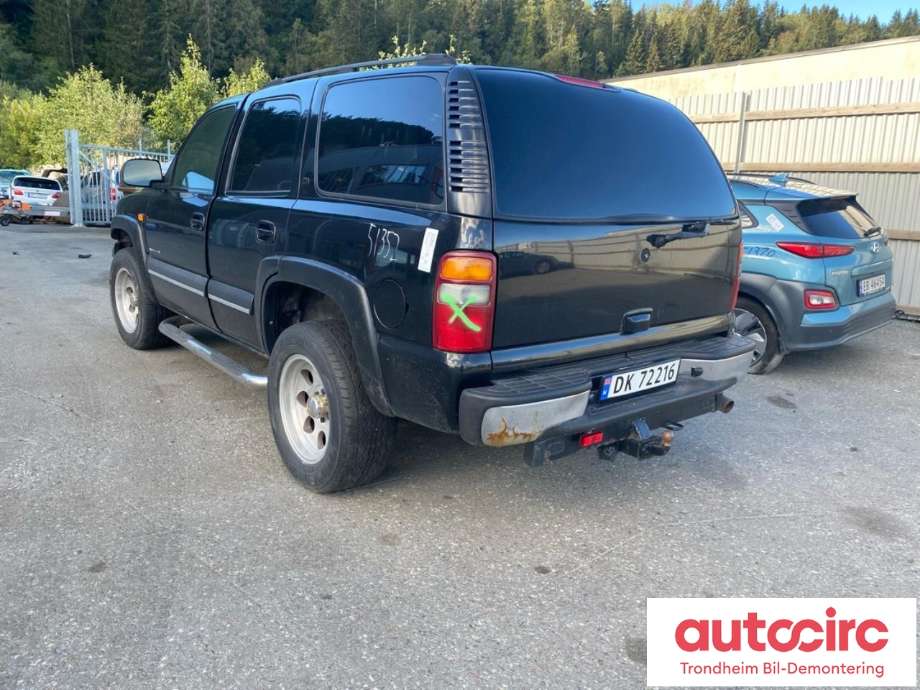 Chevrolet Tahoe 2001-2005 (Type II) , Motorkode: T, Girkassekode: 24229175