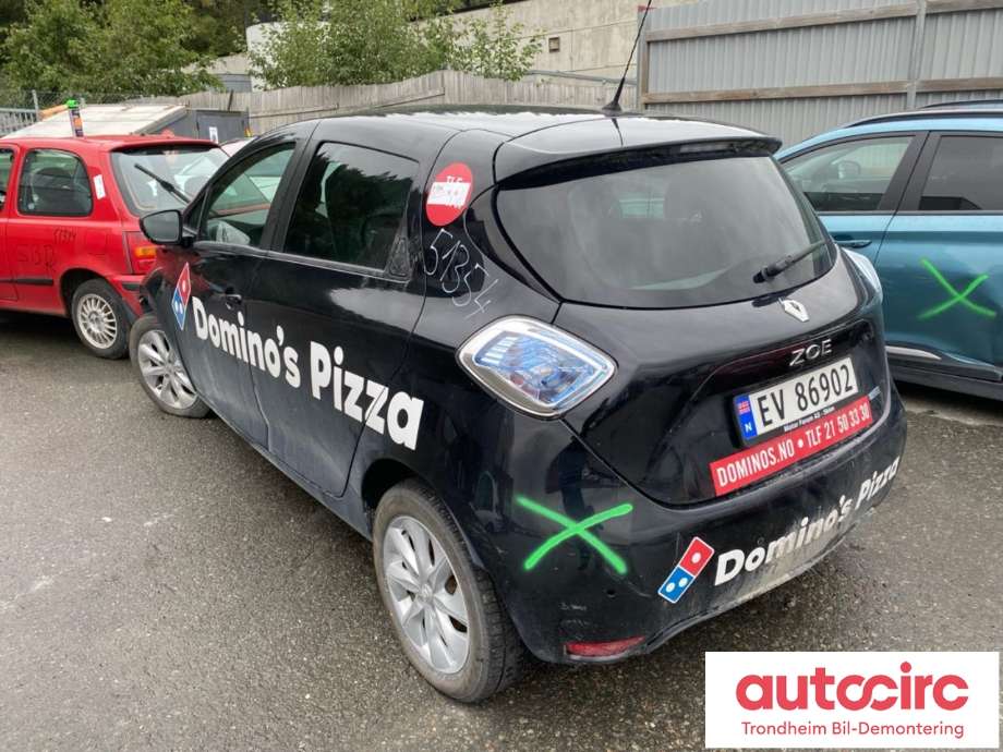 Renault Zoe 2019-->> (Fase 2) , Motorkode: 5AQ-60, Girkassekode: C166996