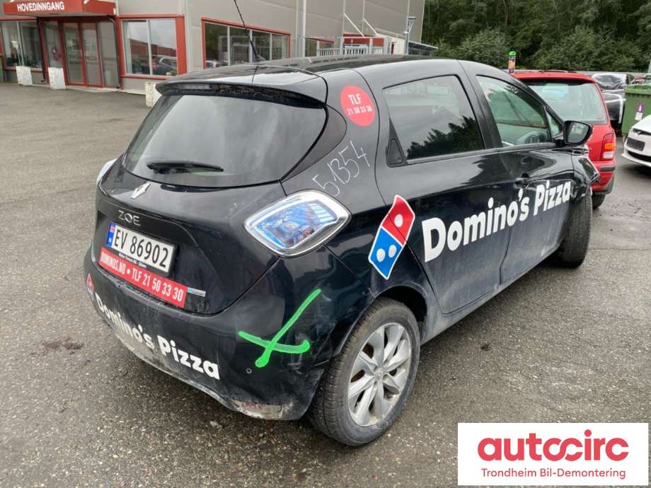 Renault Zoe 2019-->> (Fase 2) , Motorkode: 5AQ-60, Girkassekode: C166996