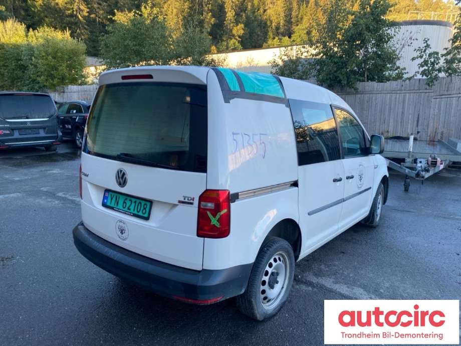 VW Caddy 2015-2020 (Type III, Fase 3) , Motorkode: DFSE, Girkassekode: MRV