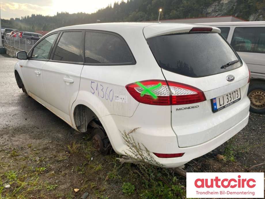 Ford Mondeo 2007-2010 (Type IV, Fase 1) , Motorkode: FFBA, Girkassekode: MTX75