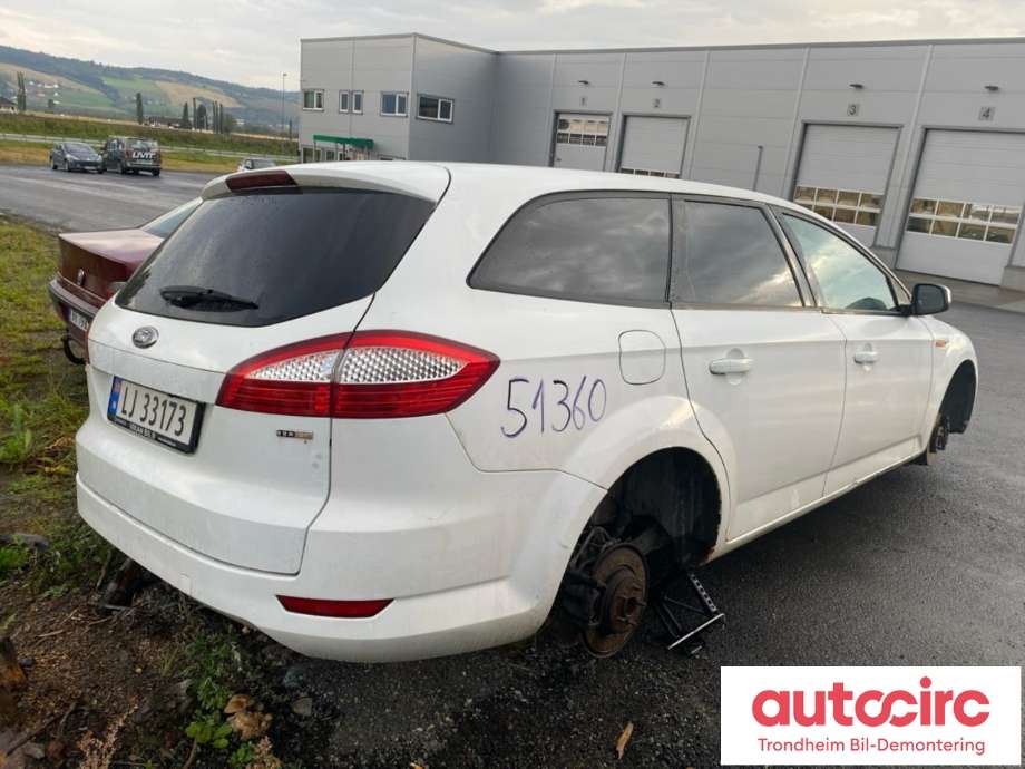 Ford Mondeo 2007-2010 (Type IV, Fase 1) , Motorkode: FFBA, Girkassekode: MTX75