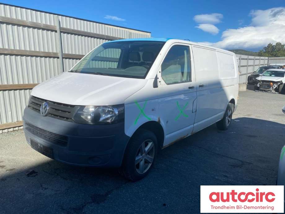 VW Transporter / Caravelle 2009-2015 (Fase 2) (T5) (T5), Motorkode: CAAD, Girkassekode: 
