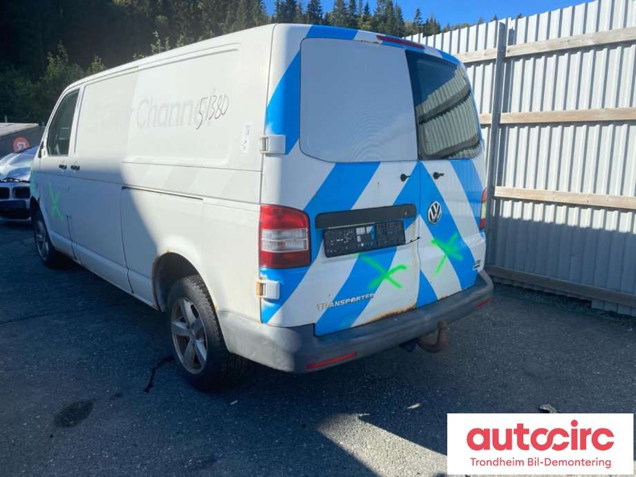 VW Transporter / Caravelle 2009-2015 (Fase 2) (T5) (T5), Motorkode: CAAD, Girkassekode: 
