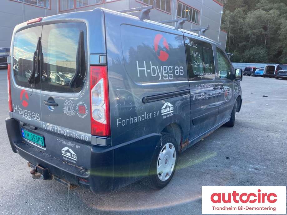 Fiat Scudo 2007-2017 (Type II) , Motorkode: RHK, Girkassekode: 9675689188
