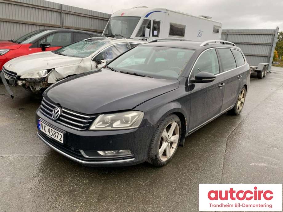 VW Passat 2011-2015 (B7) (B7), Motorkode: CFGB, Girkassekode: NJD