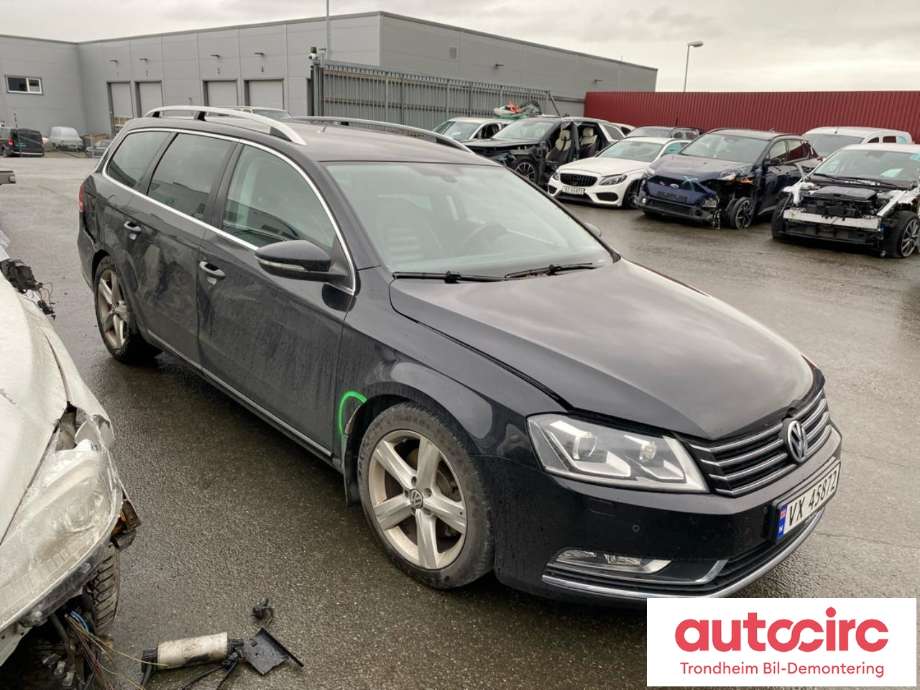 VW Passat 2011-2015 (B7) (B7), Motorkode: CFGB, Girkassekode: NJD