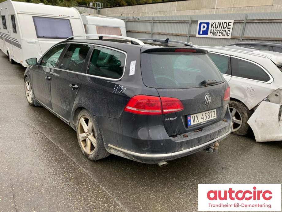 VW Passat 2011-2015 (B7) (B7), Motorkode: CFGB, Girkassekode: NJD