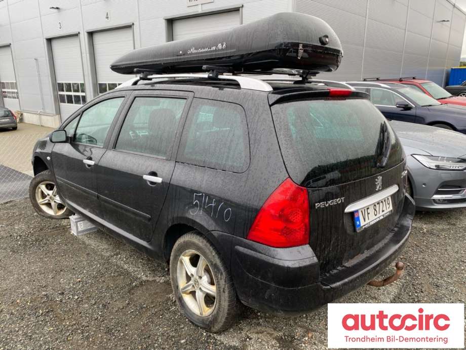 Peugeot 307 2005-2008 (Fase 2) , Motorkode: 9HZ, Girkassekode: