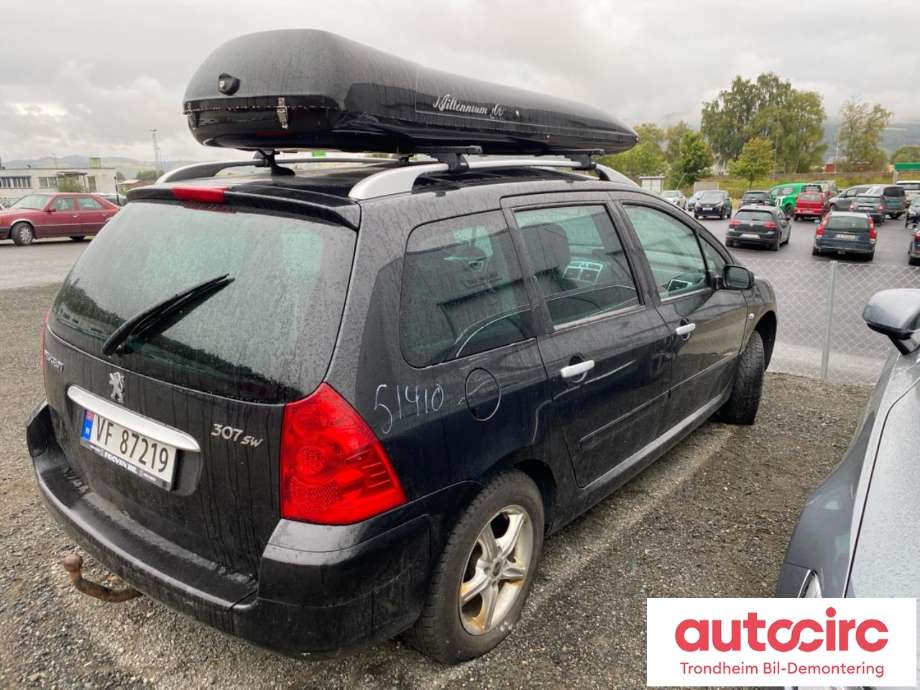 Peugeot 307 2005-2008 (Fase 2) , Motorkode: 9HZ, Girkassekode: