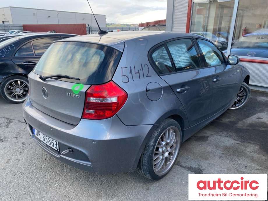 BMW 1-Serie 2004-2011 (E81/E82/E87/E88) (E81/E82/E87/E88), Motorkode: N47-D20C, Girkassekode: GS6-17DG