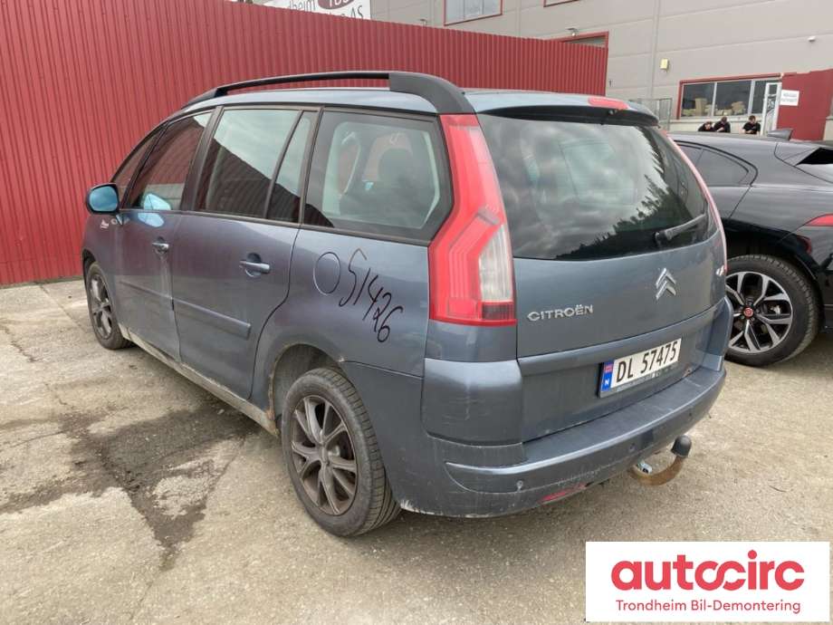 Citroën C4, Picasso 2006-2013 (Type I) , Motorkode: 9HZ, Girkassekode: 