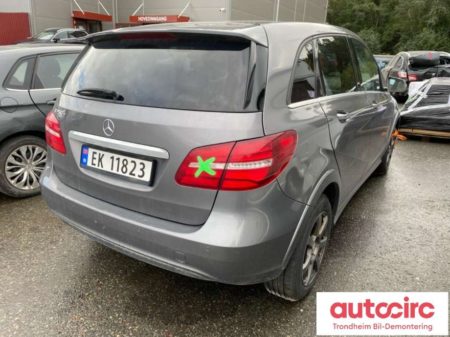 Mercedes B-Klasse, electric drive 2014-2018 (W242) (W242), Motorkode: EM0004, Girkassekode: 