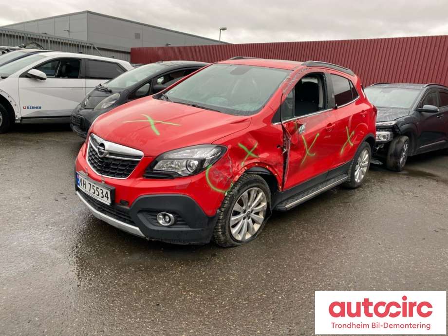 Opel Mokka 2012-2016 (Type I, Fase 1) , Motorkode: LUJ, Girkassekode: MNK