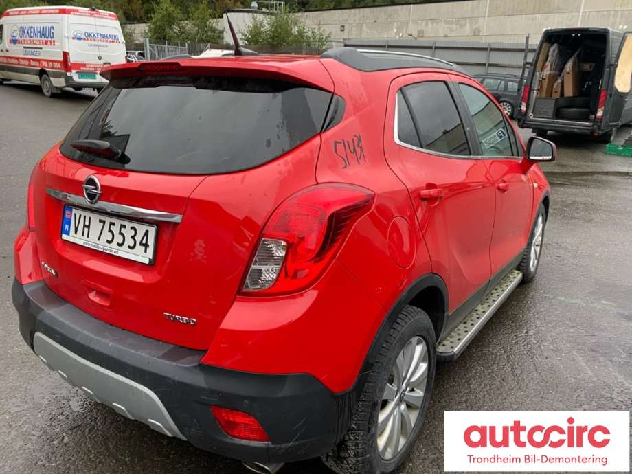 Opel Mokka 2012-2016 (Type I, Fase 1) , Motorkode: LUJ, Girkassekode: MNK