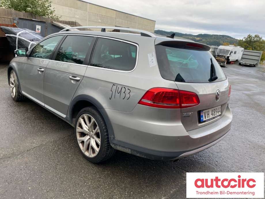 VW Passat 2011-2015 (B7) (B7), Motorkode: CFGB, Girkassekode: PBY
