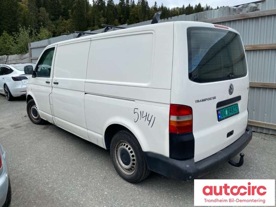 VW Transporter / Caravelle 2003-2009 (Fase 1) (T5) (T5), Motorkode: BRS, Girkassekode: 