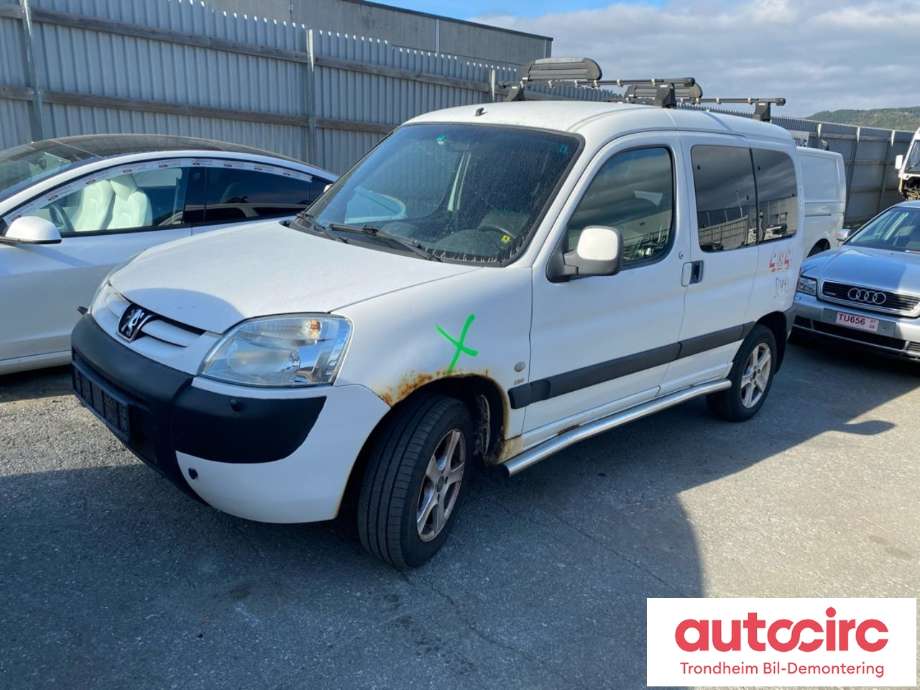 Peugeot Partner 2002-2008 (Type I, Fase 2) , Motorkode: RHY, Girkassekode: 