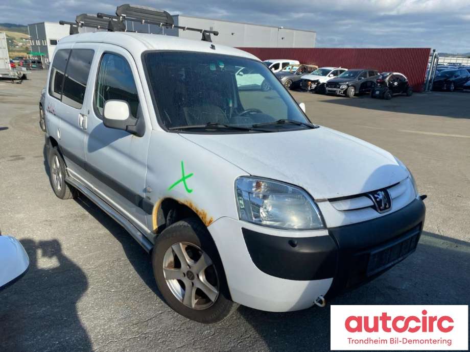 Peugeot Partner 2002-2008 (Type I, Fase 2) , Motorkode: RHY, Girkassekode: 
