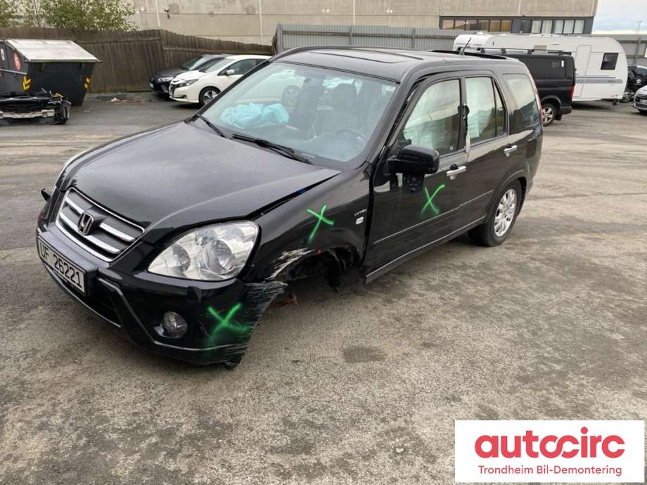 Honda CR-V 2002-2006 (Type II) , Motorkode: K20A4, Girkassekode: 4AT 150HK