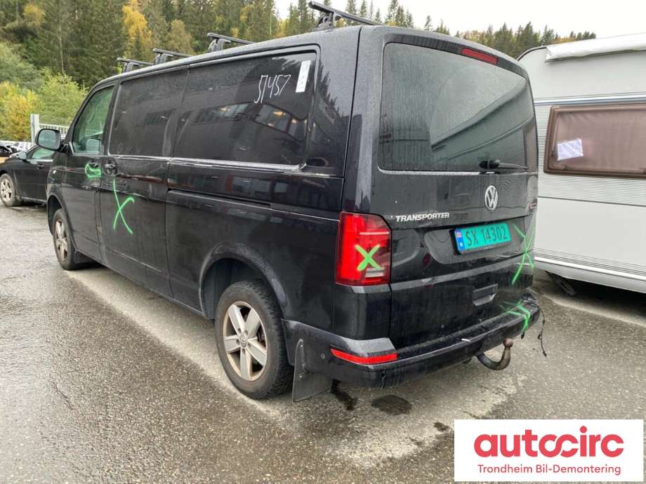 VW Transporter / Caravelle 2019-->> (T6.1) (T6.1), Motorkode: CXHA, Girkassekode: TFG