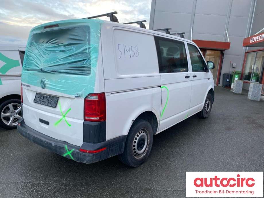 VW Transporter / Caravelle 2015-2019 (T6) (T6), Motorkode: CXGB, Girkassekode: QWM
