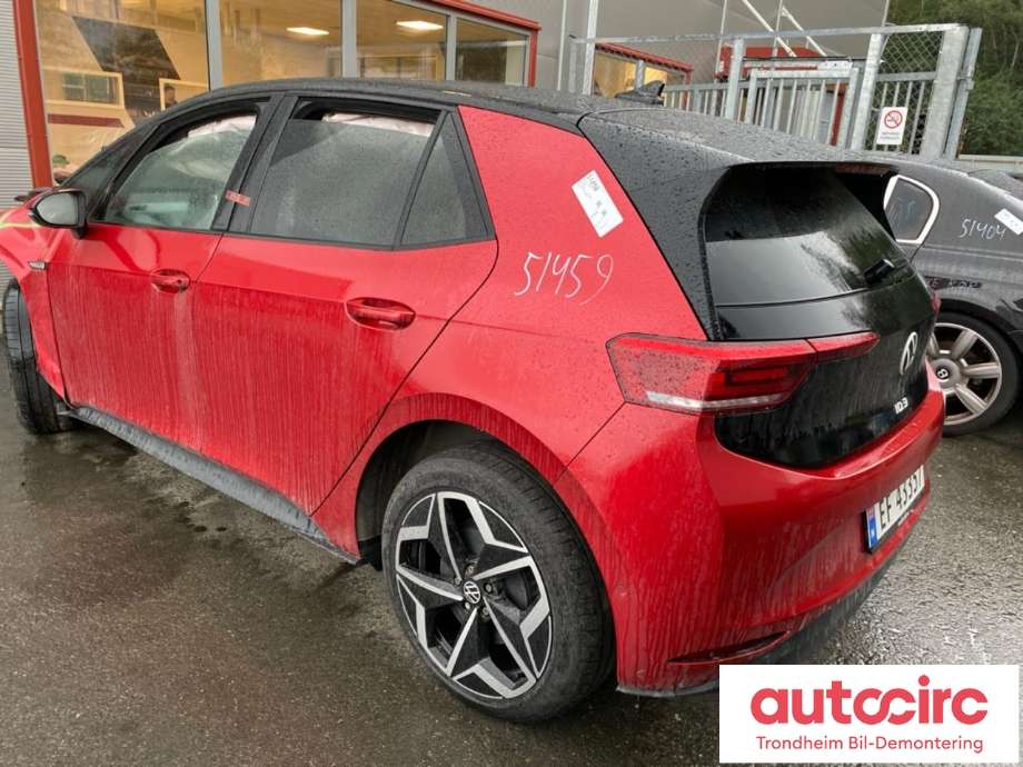VW ID.3 2020-->> , Motorkode: EBJA, Girkassekode: UYY