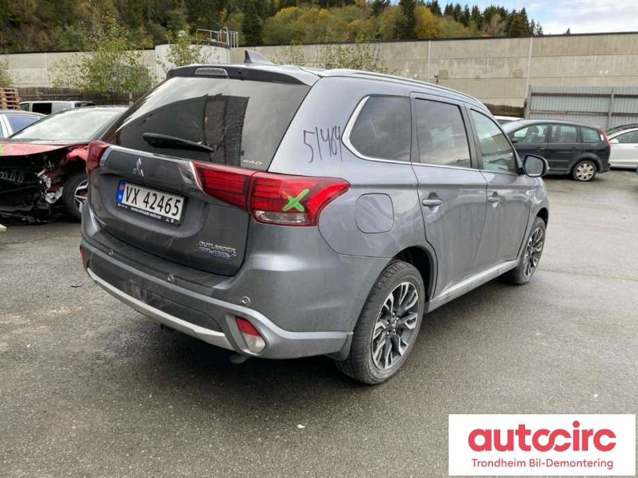 Mitsubishi Outlander 2015-->> (Type III, Fase 2) , Motorkode: 4B11, Girkassekode: 