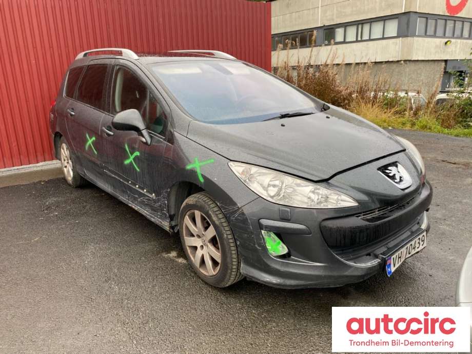 Peugeot 308 2007-2011 (Type I, Fase 1) , Motorkode: 9H01, Girkassekode: 223192