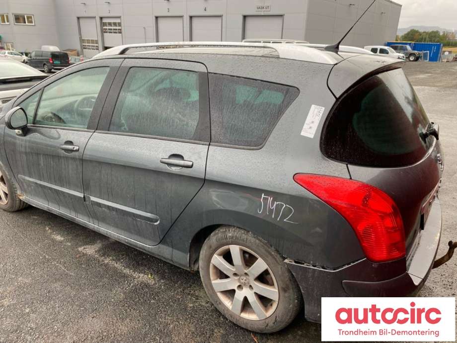 Peugeot 308 2007-2011 (Type I, Fase 1) , Motorkode: 9H01, Girkassekode: 223192