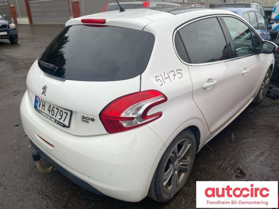 Peugeot 208 2012-2019 (Type I) , Motorkode: 9HP, Girkassekode: STT
