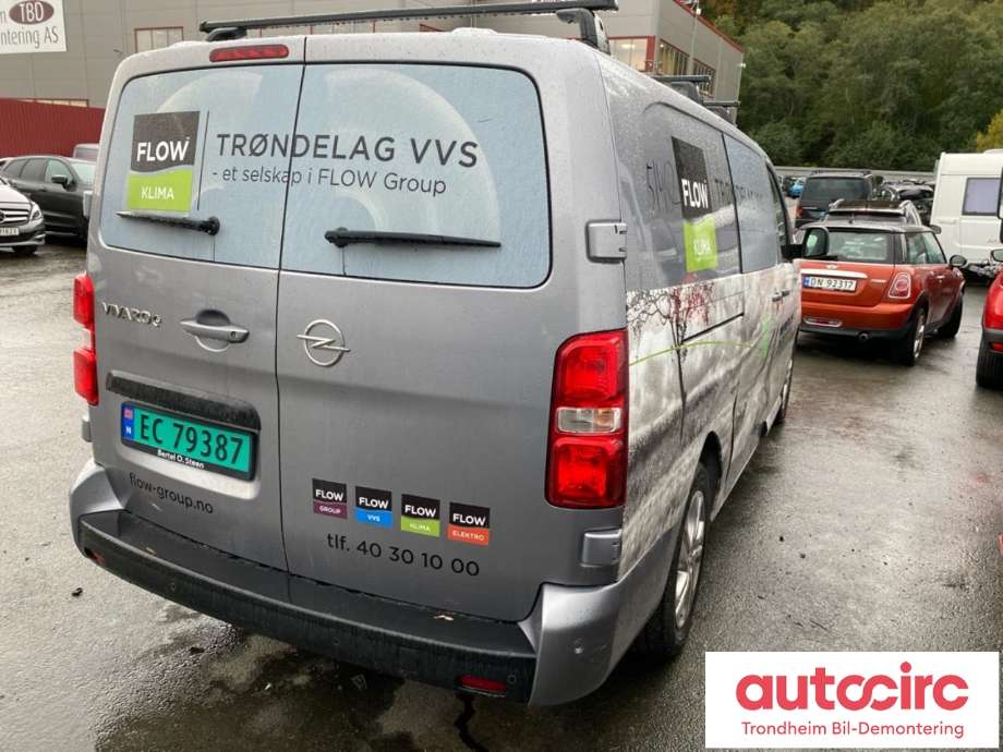 Opel Vivaro C 2020-->> , Motorkode: ZKX, Girkassekode: 