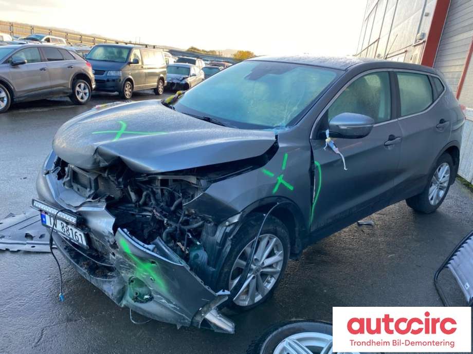 Nissan Qashqai 2014-2021 (Type II) , Motorkode: R9M, Girkassekode: 320104EA5E